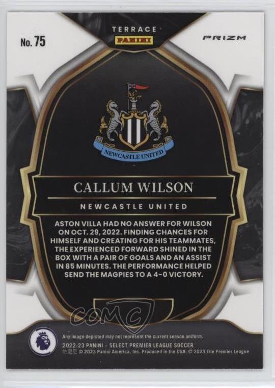 2022 Panini Select Premier League Terrace Multi-Color Prizm Callum ...