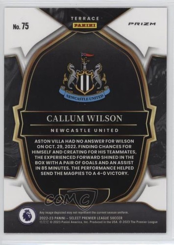 2022 Panini Select Premier League Terrace Multi-Color Prizm Callum ...