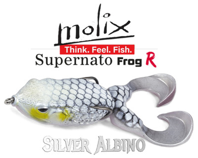 Molix Supernato Frog R  *** #180 Silver Albino*** New in Box