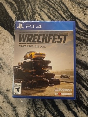 Wreckfest - Drive Hard Die Last - Sony PlayStation 4 - Brand New Factory Sealed