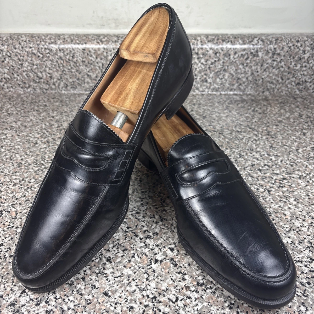 Salvatore Ferragamo C Black Dress Shoes for Men for sale | eBay