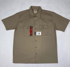 Dickies Short Sleeve Twill Work Shirt Original Fit Size XL New With Tag
