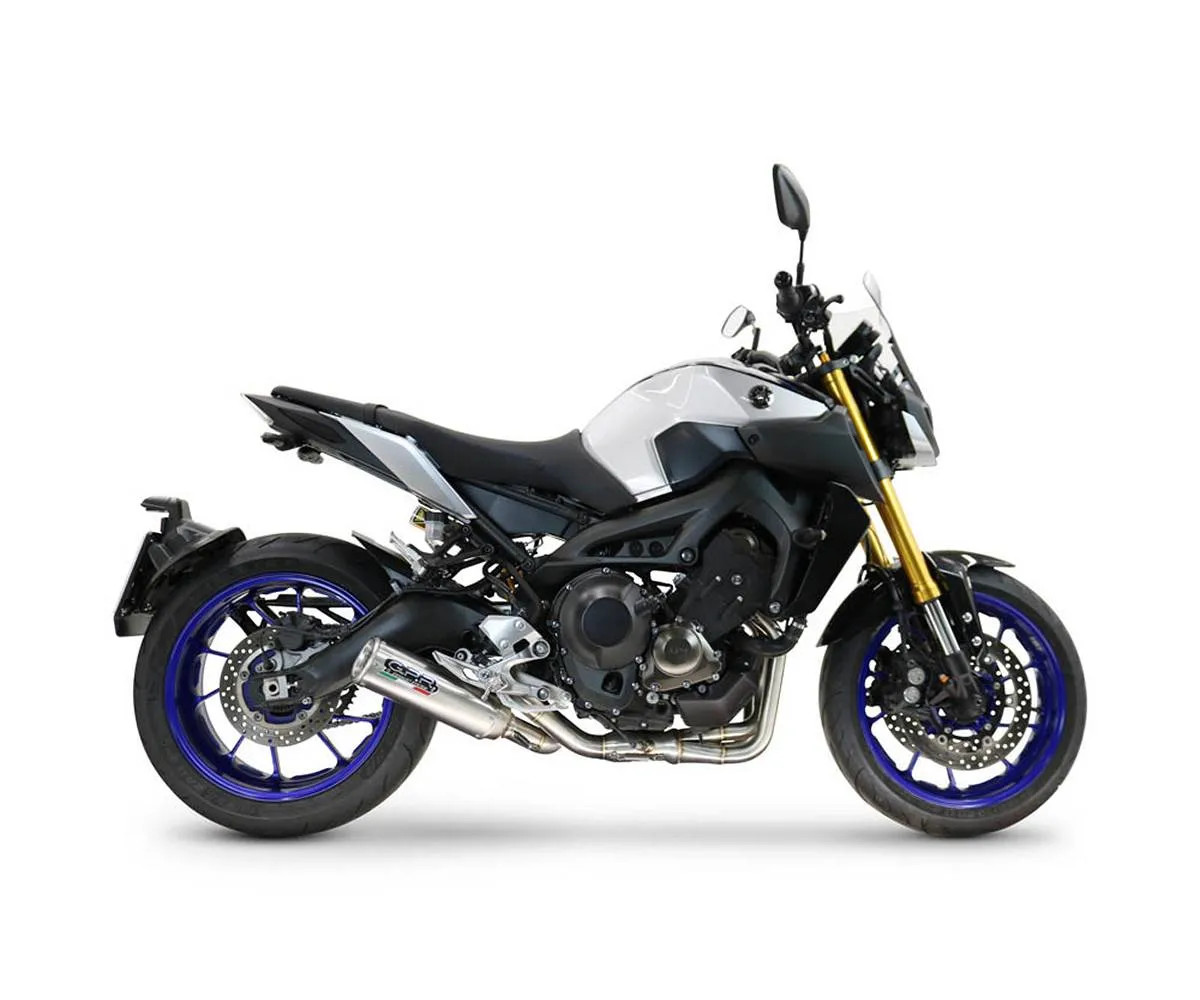 Approved Gpr Exhaust Muffler M3 Inox  for Yamaha Mt-09 2014 > 2020