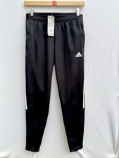 Adidas Tiro 21 Training Pants Black 3 Stripe Joggers Activewear Womens Small
