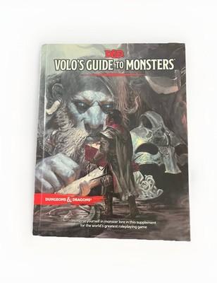 Volo's Guide to Monsters by Dungeons & Dragons (2016, Hardcover)