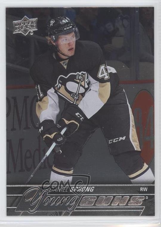 2015-16 Upper Deck Young Guns Silver Foil Board Daniel Sprong #226 x3c
