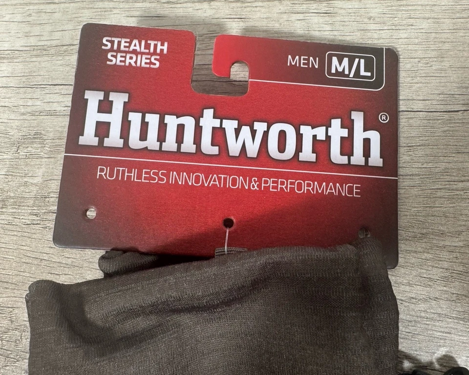 Huntworth Stealth Series Tech Hunting Shooter's Gloves Men's M/L Tarnen Camo - Image 3 of 4