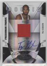 2009-10 Certified Freshman Fabric Signatures 112/399 Taj Gibson #193 Auto 0v1
