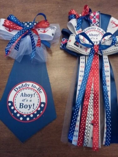 Handmade Náutico Baby Shower Party Favors & Bolsa Rellenos