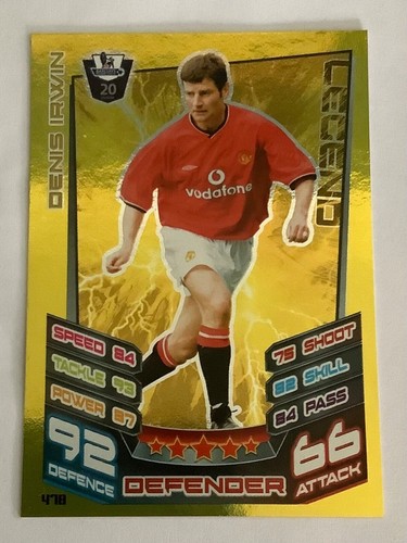 Topps Match Attax Premier League 2012 - 13 Gold foil leggenda 100 carte club multi - Foto 17 di 32