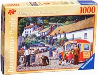 Ravensburger Happy Days No. 3 - Lynmouth, 1000pc Jigsaw Puzzle Ravensburger Happy Days No. 3 - Lynmouth, 1000pc Jigsaw Puzzle