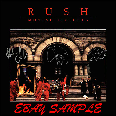NEW RARE RUSH MOVING PICTURES 12x12 COVER ART HI RES REPRINT NO