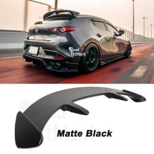 For Mazda 3 Hatchback 52 Car Rear Hatch Spoiler Racing Wing Gt Pro Matte Black