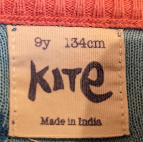 Kite Girls Jumper Dress Age 9-10 Years 100% Organic Cotton - Picture 3 of 6