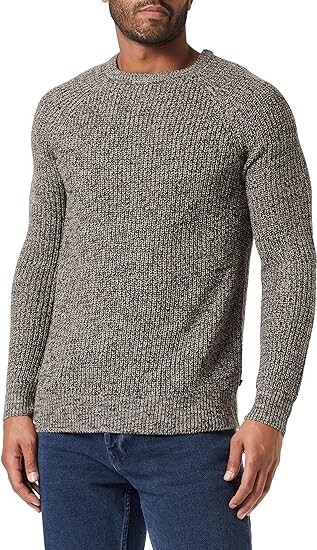 Q/S by S.Oliver Men's Knitted Jumper, Grey. S UK