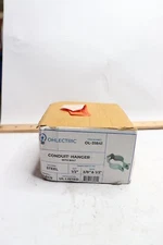(10-Pk) Ohlectric Conduit Hanger with Bolt Zinc Plated Steel 1/2" OL-31841