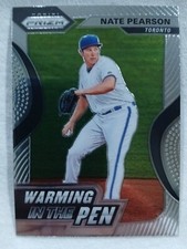 2020 Panini Prizm Warming in the Pen Nate Pearson #WIP-1 (RC) Toronto Blue Jays