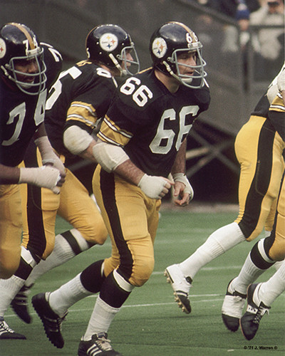 BRUCE VAN DYKE 1971 PITTSBURGH STEELERS 8X10 FOTO - Bild 1 von 1