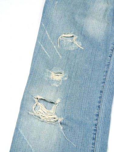 Men's Vintage y2k Dolce & Gabbana Distressed Denim Jeans (33) - Picture 9 of 10
