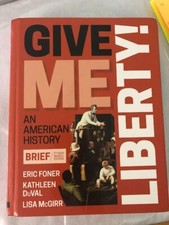 Give Me Liberty! *USED Reg Code* Foner, DuVal...