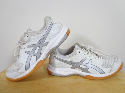Asics Gel-Rocket (B756Y) Athletic Women's Shoes White Color Size 7.5