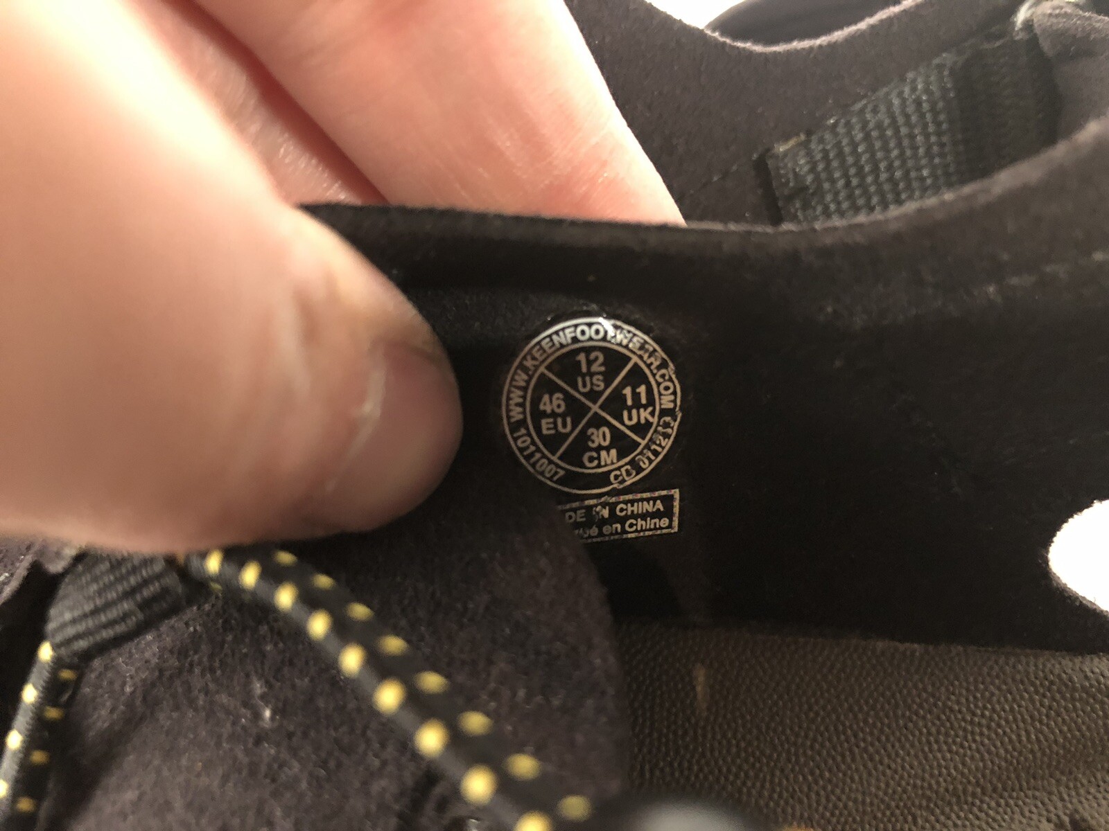 Keen Class 5 Nero Scarpe Acqua Sandali Uomo 12