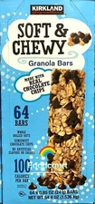 Kirkland Signature Soft & Chewy Granola Bars 64 bars 54.4 OZ