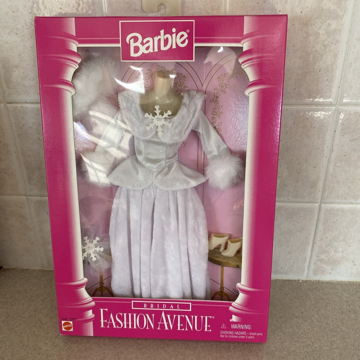 Buy Barbie Fashion Avenue 15897 Mattel 1996 Bridal White Fur