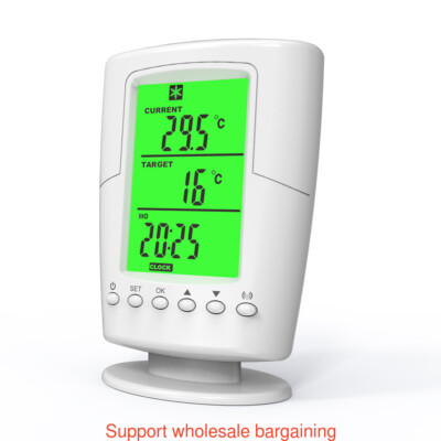 LCD Backlight Wireless Temperature Control Socket Heating Cooling  Thermostat