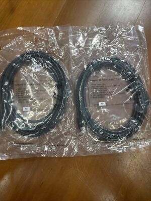 Category 5E  Patch Cord 350 MHz Ethernet Cable 10ft 2ct