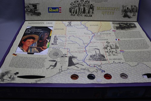 LM156 REVELL 05762 1/271 1:271 Maquette bateau Le Mississippi Queen - Imagen 4 de 14