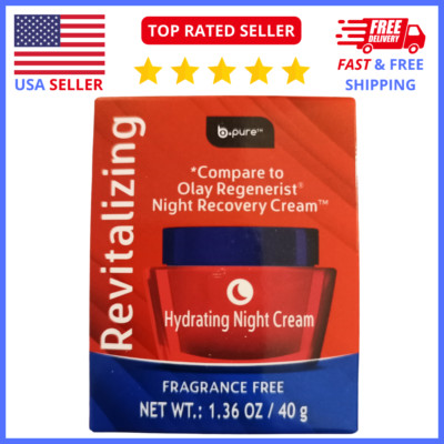 Restorative Night Cream - Hydrating & Anti-Aging Skincare Treatment, 1.36oz