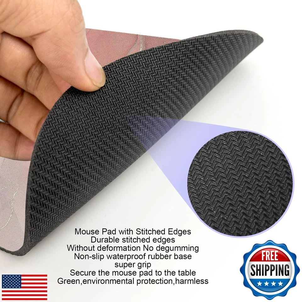 Mouse Pad, Mini Mousepad, Marble Mouse Pads, Mouse Pads for Desk Office Lapto - Image 3 of 4