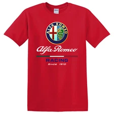 Alfa Romeo Racing Since 1910 Car Men's Red Size S-5XL