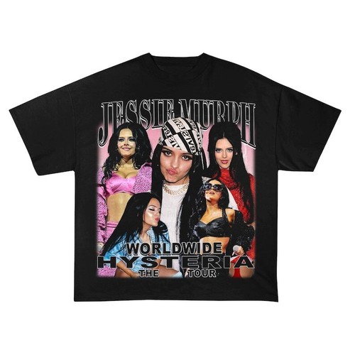 Jessie Murph Worldwide Hysteria The Tour T-Shirt, Jessie Murph Tour Merch