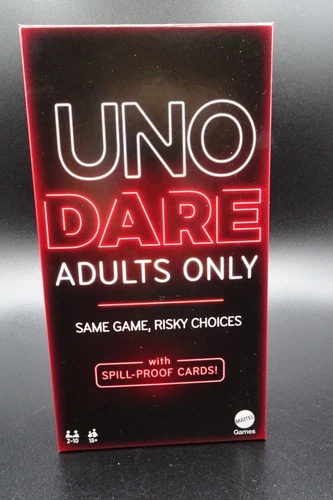 UNO DARE Adults Only Edition Card Game - Same Game / Risky Choices - New