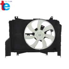 For Mitsubishi Mirage 2014-21 2022 Radiator Cooling Fan Assembly Single Fan 4pin