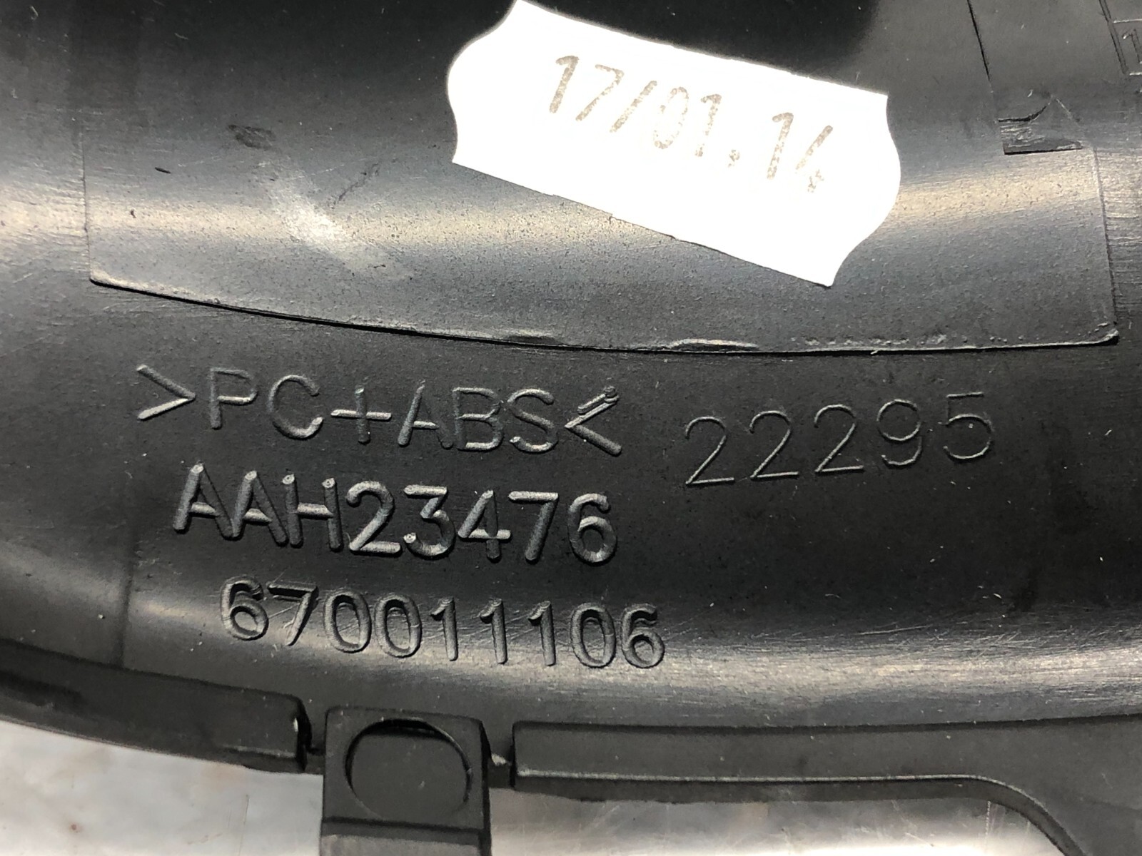 2014-2019 MASERATI QUATTROPORTE AWD STEERING COLUMN SHROUD COVER TRIM OEM