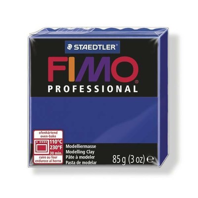 Staedtler fimo professional полимерная глина, запекаемая в печке, уп. 85г цвет: ультрамарин (4007817800171)