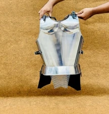 15th Century Larp Half Armory Suit German Gothic Armor Breastplate Jacket