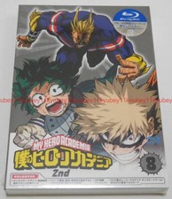 Boku no My Hero Academia 2nd Vol.8 Limited Edition Blu-ray CD Booklet Card Japan