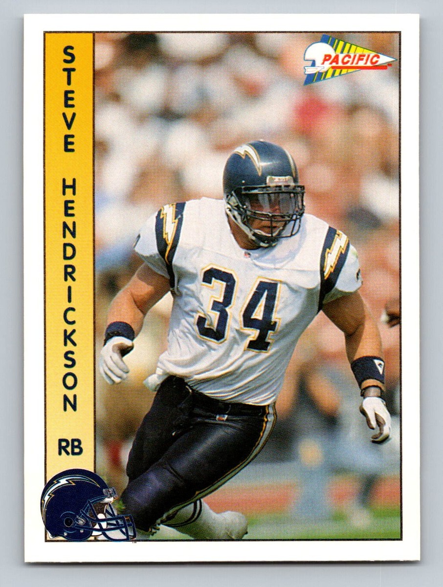 Steve Hendrickson RC Rookie 1992 Pacific #275 San Diego Chargers
