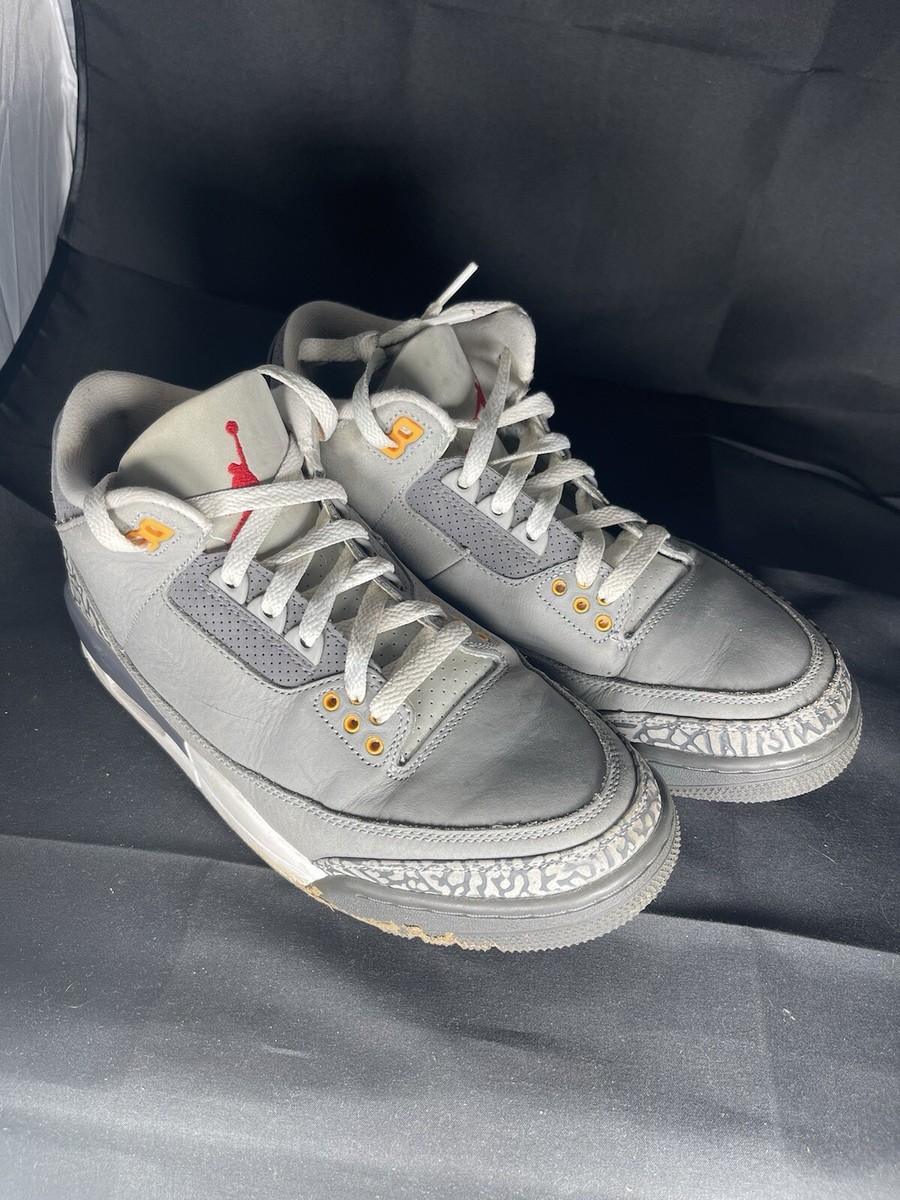 Jordan 3 Cool grey size 8.5 s-l400.jpg main image 2