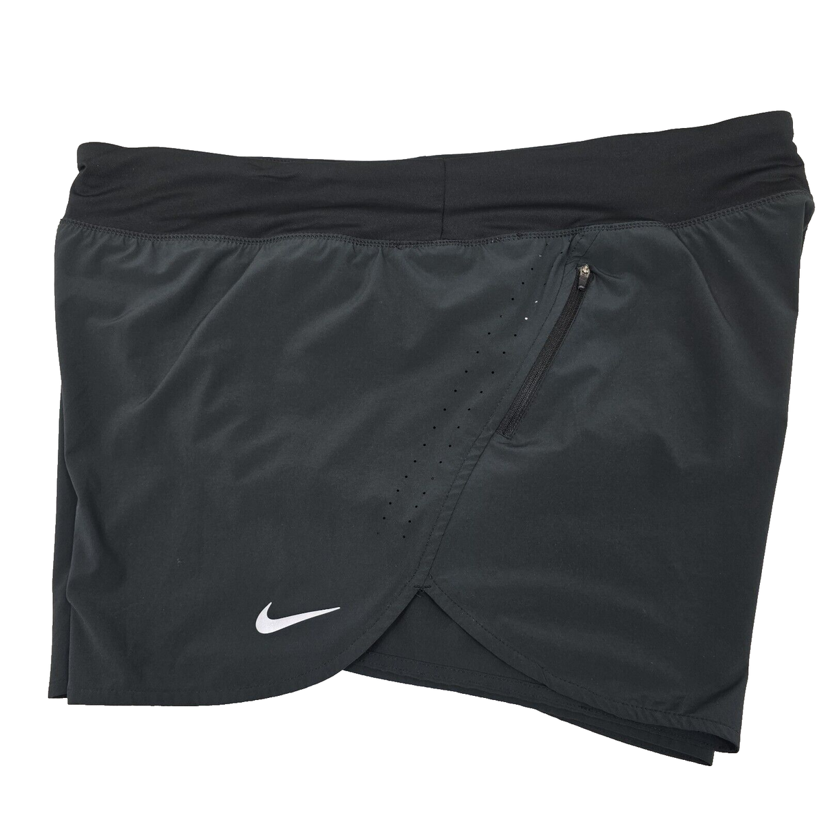 Nike Dri Fit Running Shorts Woman Lightweight Black with Liner 1X