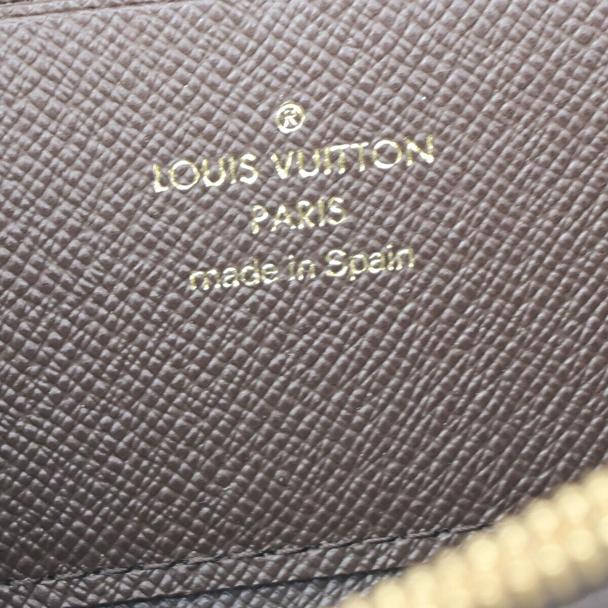 LOUIS VUITTON Zippy Wallet Monogram Mini Lin Canvas Leather LOUIS VUITTON Zippy Wallet Monogram Mini Lin Canvas Leather