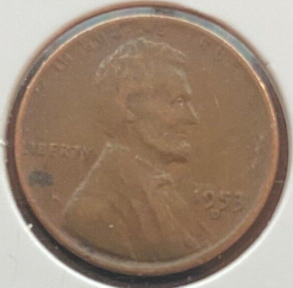 1953 D   Lincoln Wheat Cent -