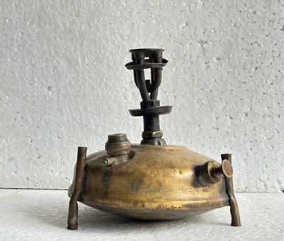 PRIMUS No.100 真鍮製 プリムス バーナー 本体 SWEDEN製 RARE OLD VINTAGE PRIMUS NO.100 / NO.1 BRASS KEROSENE CAMP STOVE