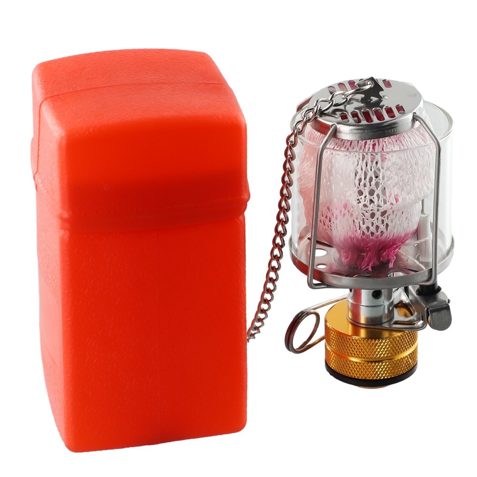 Outdoor Camping Gaslampe 80LUX - Tragbare Laterne Für Zelt & Picknick