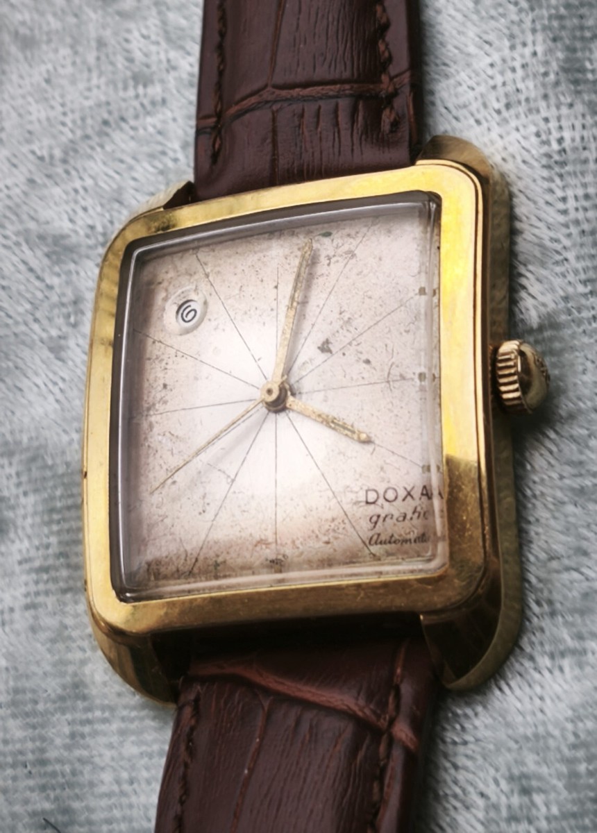 DOXA ドクサ grafic グラフィック ヴィンテージ 自動巻き 腕時計 RARE VINTAGE DOXA GRAFIC AUTOMATIC MEN'S WRIST WATCH