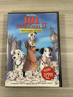101 Dalmatians 2: Patch's London Adventure (DVD, 2002)